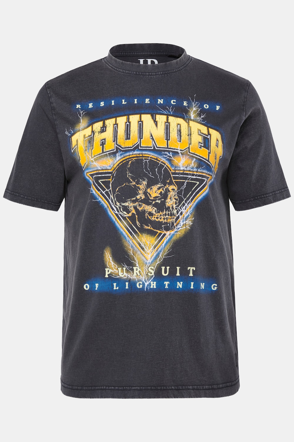 JP1880 T-Shirt, Halbarm, Vintage-Look, Brustprint, bis 8 XL