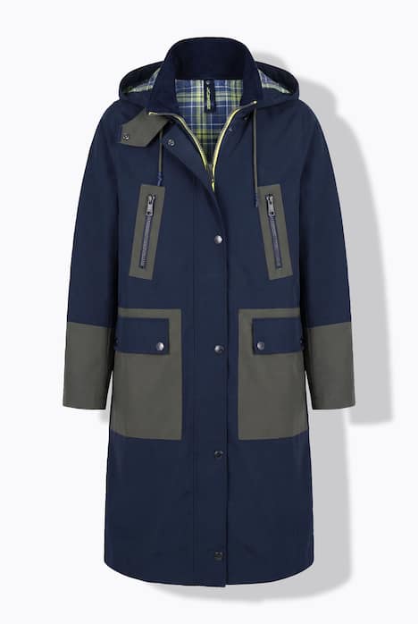 4 Jahreszeiten Funktionsmantel, abnehmbare Kapuze