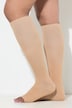 Kompressions-Kniestrümpfe, ohne Zehen