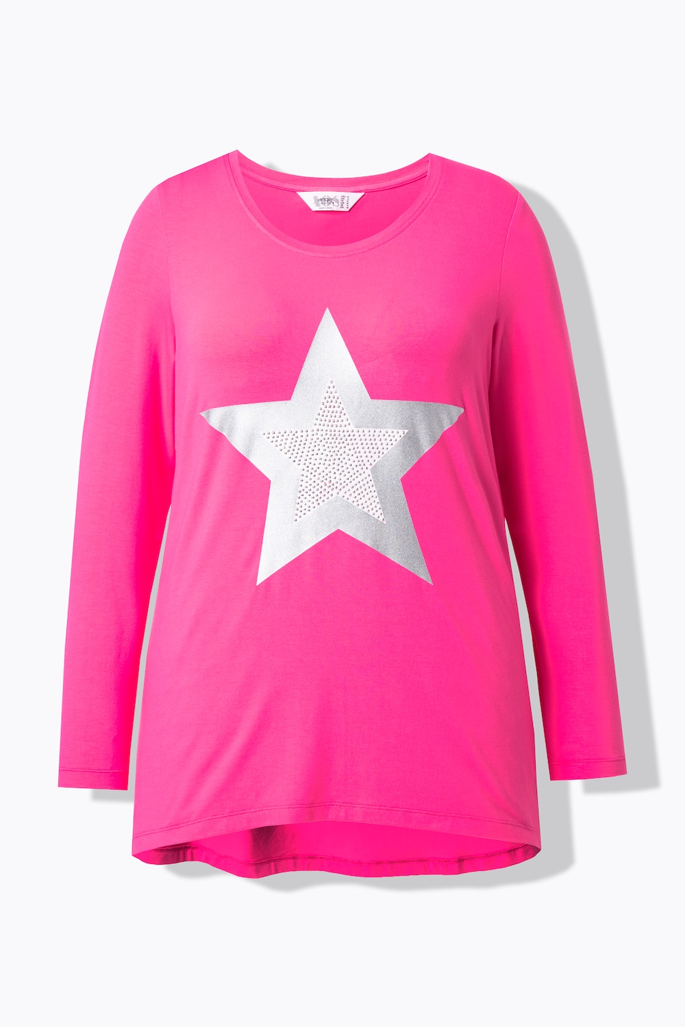 Stora storlekar T-shirt, Dam, rosa, storlek: 44, Viskos, Angel of Style