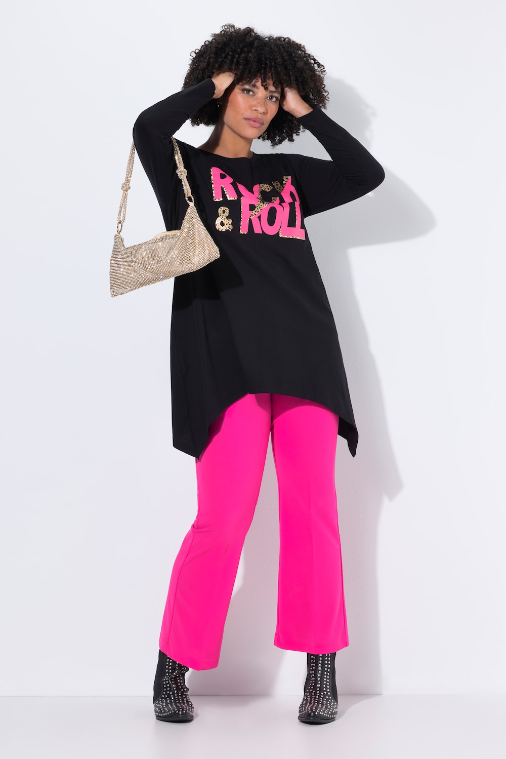 T-shirt, A-lijn, Rock 'n Roll, puntzoom