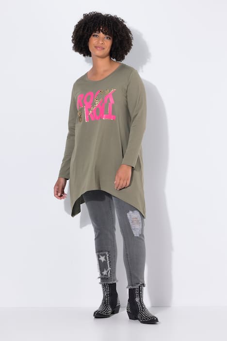 T-shirt, A-lijn, Rock 'n Roll, puntzoom