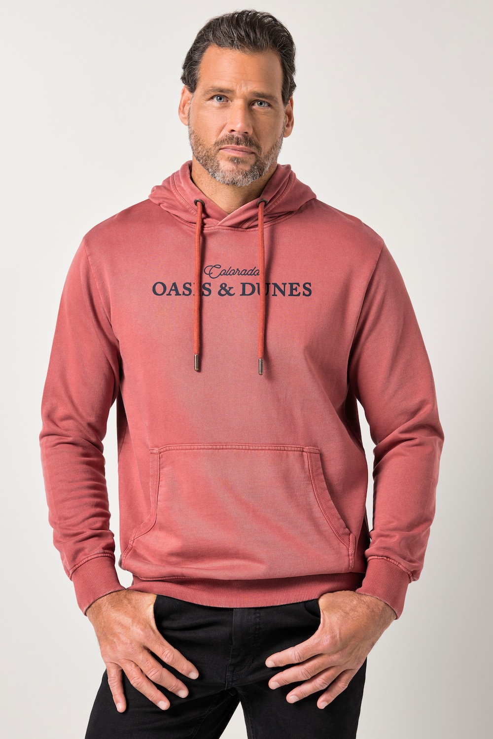 JP1880 hoodie, hættetrøje, kængurulomme, Vintage Look, til 8 XL