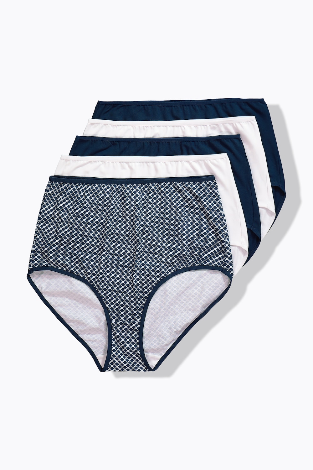 Große Größen Maxislips, Damen, blau, Größe: 54/56, Baumwolle, Ulla Popken