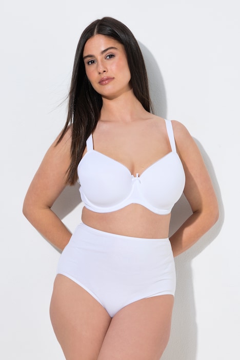 Maxislips, 5er-Pack, Muster/einfarbig, High Waist