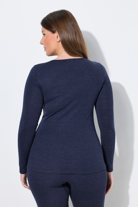 Thermo-shirt, Slim, ronde hals, lange mouwen