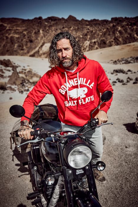 JP1880 Hoodie, Kapuzensweater, Brustprint, bis 8 XL