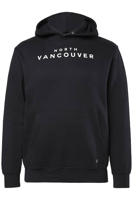 Mikina s kapucí JP1880, potisk na hrudi, do 8XL