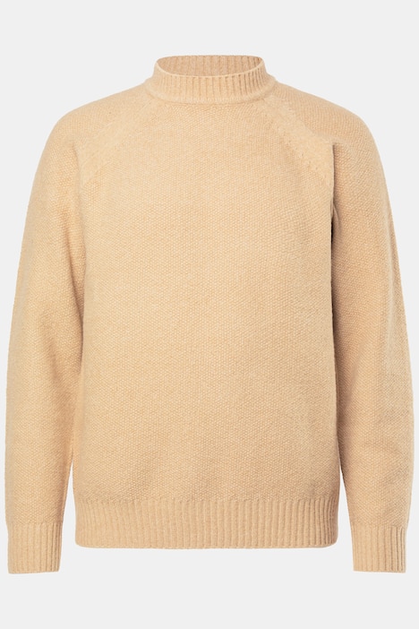 JP1880 Pullover, Strukturstrick, Raglan-Langarm, bis 7 XL