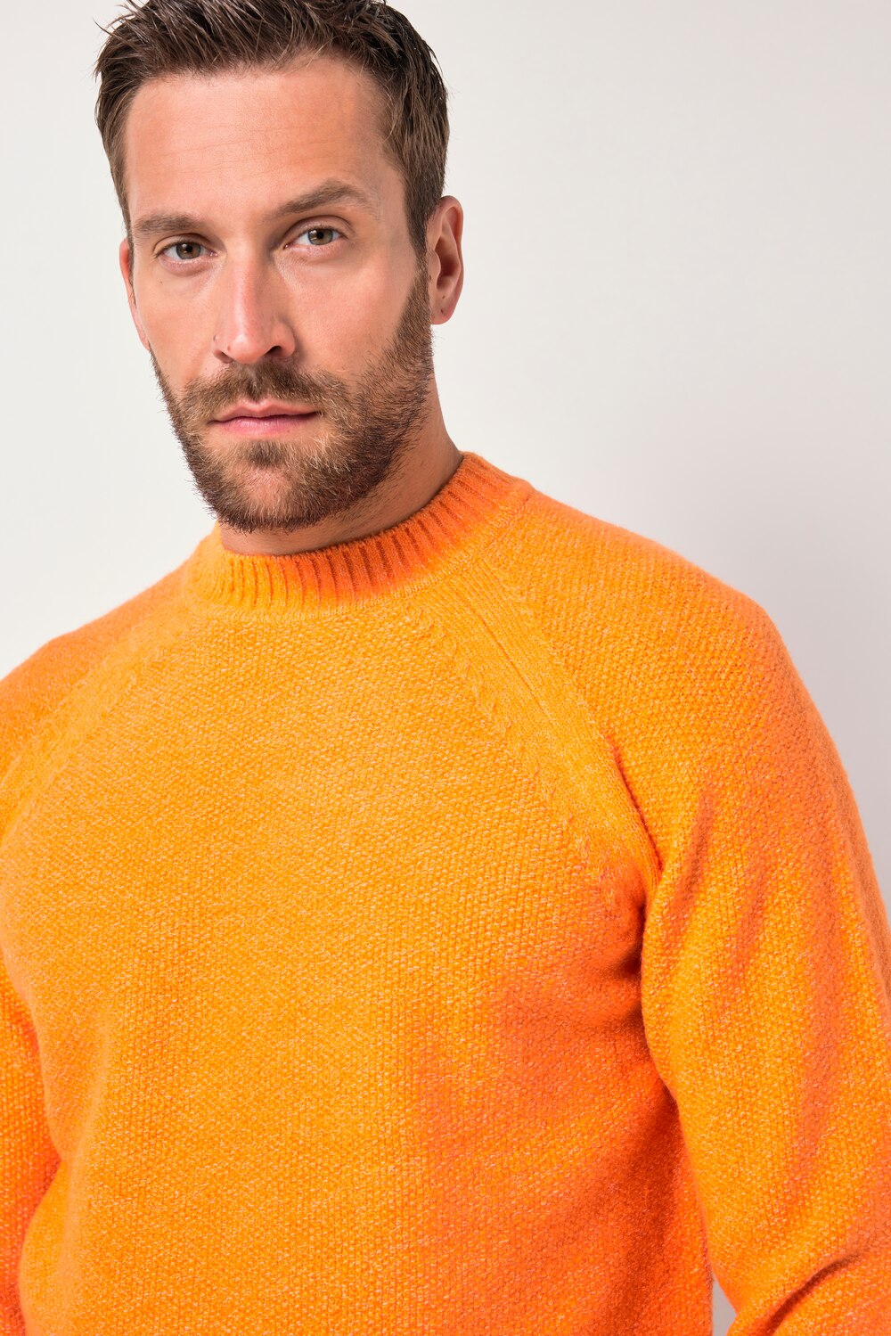Stora storlekar Polotröja, Her, orange, storlek: 3XL, Syntetfibrer/Polyester, JP1880