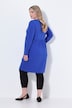 Jerseykleid, A-Linie, Tunika-Ausschnitt, Langarm