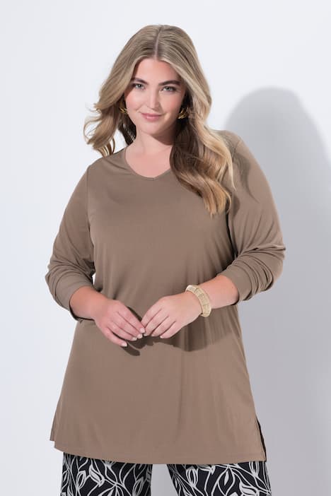Matte Jersey Empire A-Line Tunic