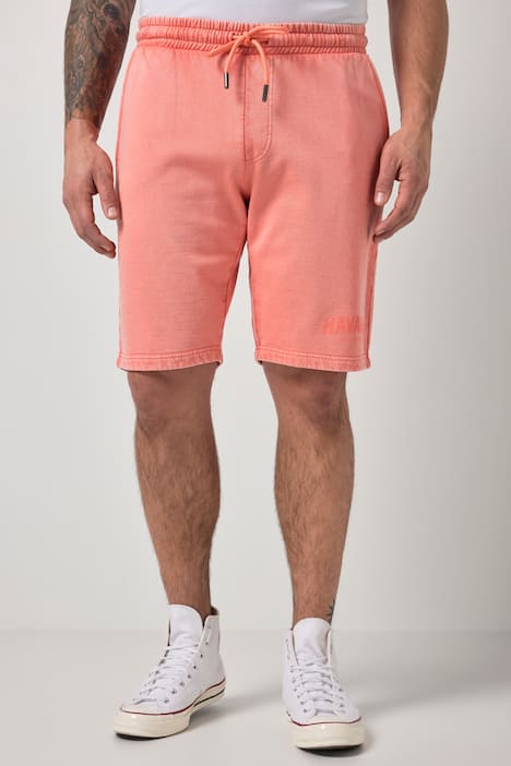 JP1880 bermuda, sweatstof, elastische tailleband, vintage look, tot 8XL