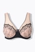 Bügel-BH, Mesh, Stickerei, Softcups, Cup B - F