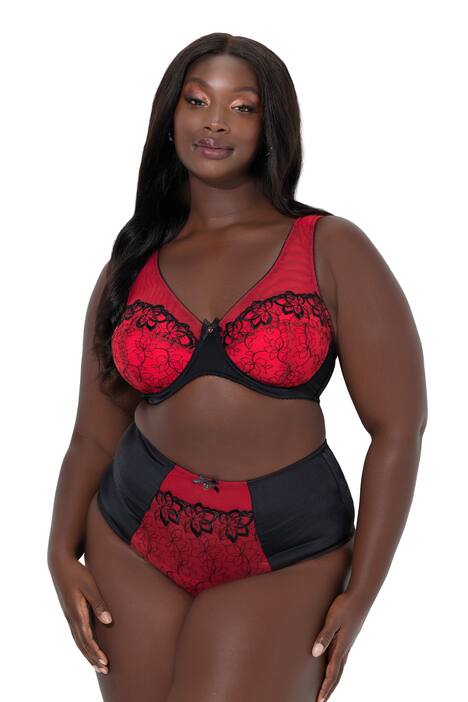 Podprsenka s kosticemi, síťovina, výšivky, měkké košíčky, velikosti B - F