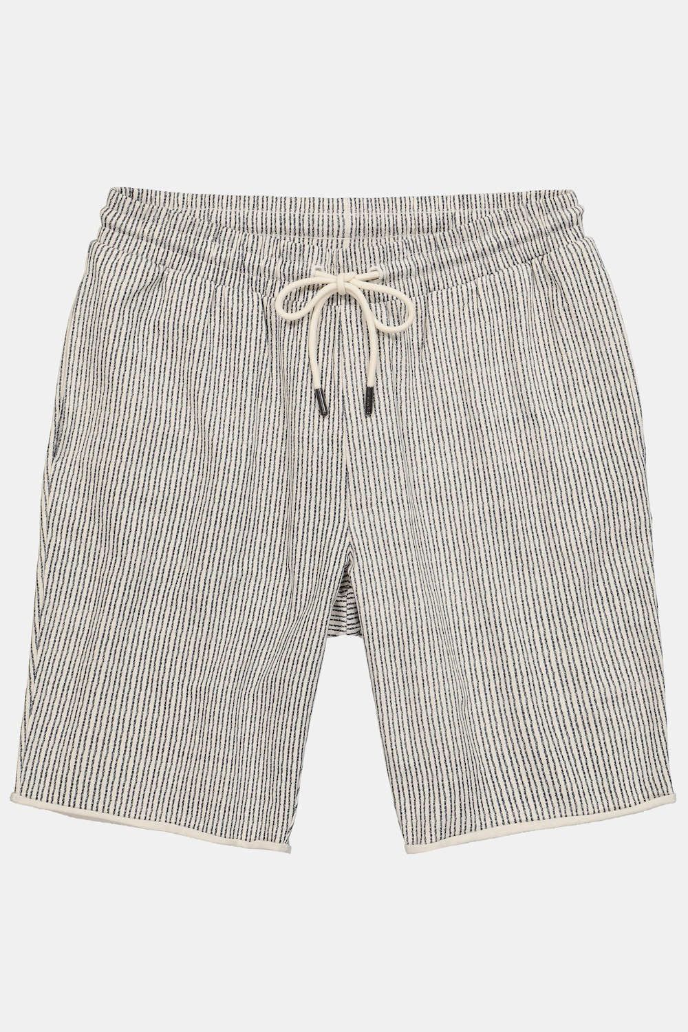 Bermuda en molleton JP 1880, rayures et taille élastique - jusqu'au 8 XL