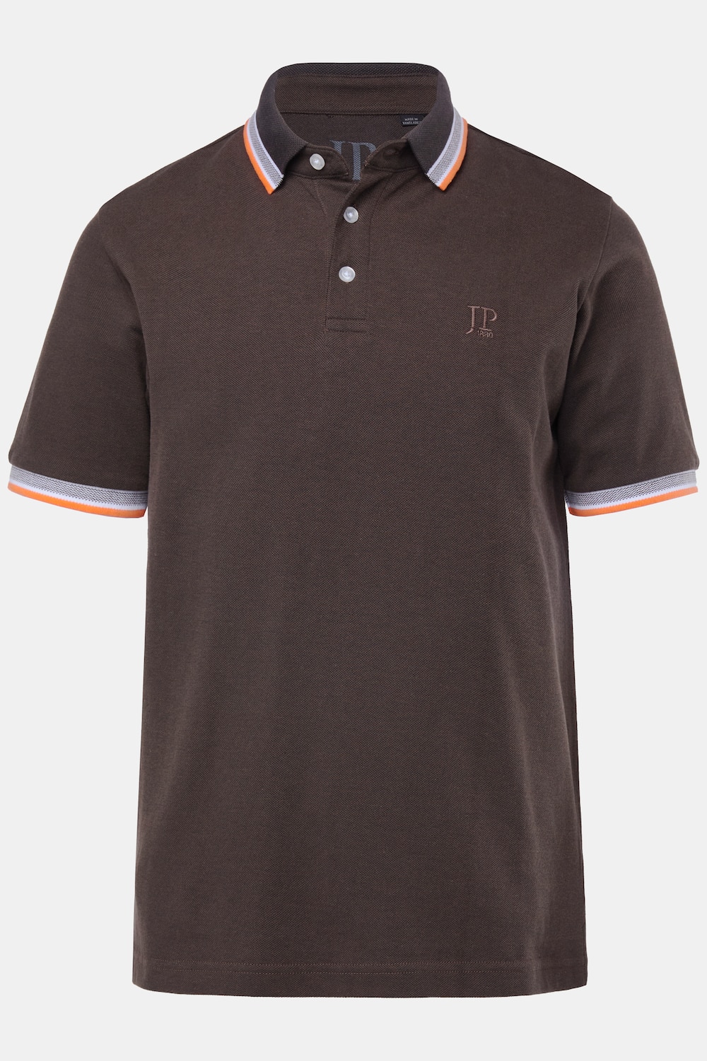 Polo JP 1880 en piqué TwoTone, manches courtes - jusqu'au 8 XL