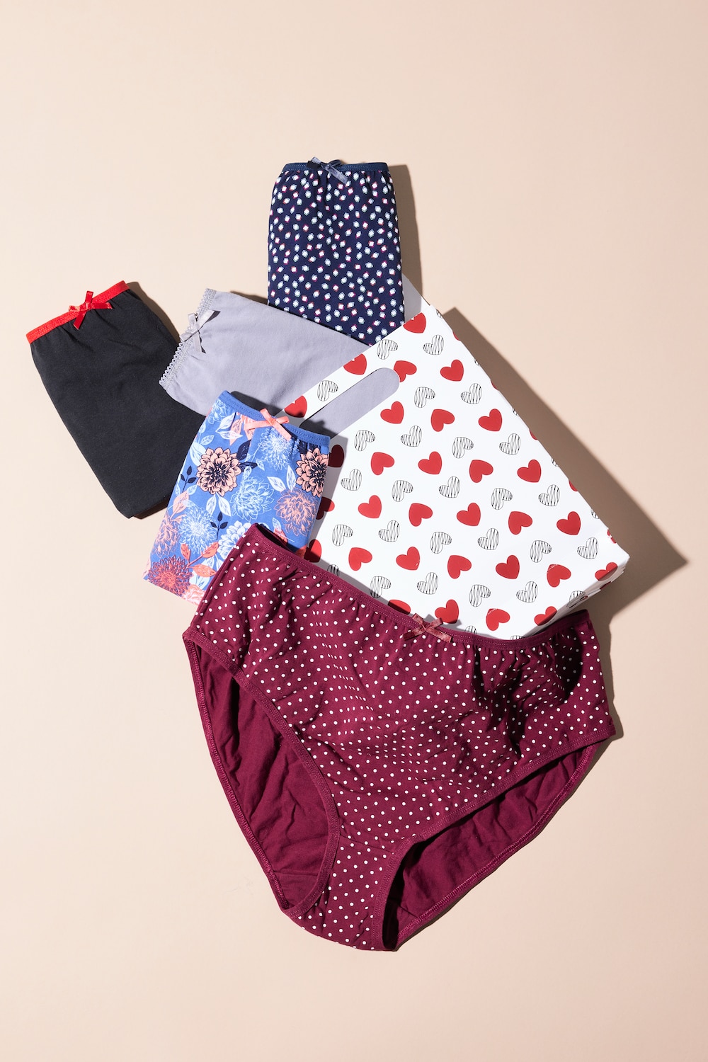 Große Größen Surprise-Box, Damen, weiß, Größe: 66/68, Baumwolle, Ulla Popken