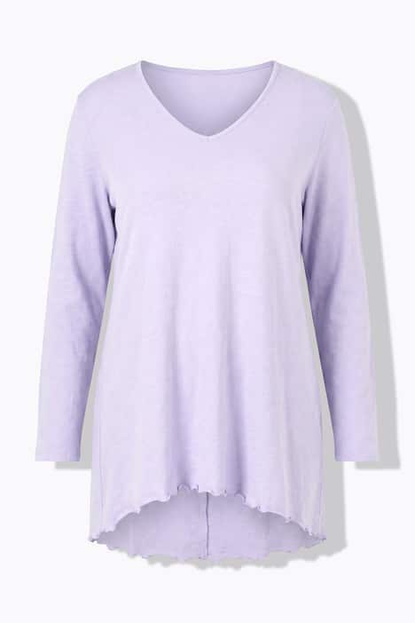 Kardigan, trapezowy krój, efekt neonowy, długi rękaw