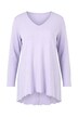 Úpletové tričko, A střih, dlouhé rukávy