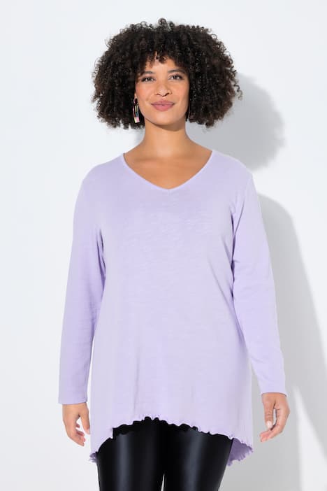 Kardigan, trapezowy krój, efekt neonowy, długi rękaw