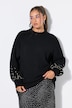 Pullover, Classic Shape, Zierperlen, Ballonärmel