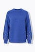 Pullover, Classic Shape, Zierperlen, Ballonärmel