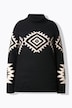Pullover, Strickmuster, Rollkragen, Raglan-Langarm