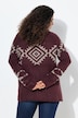 Pullover, Strickmuster, Rollkragen, Raglan-Langarm