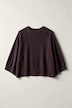 Pullover, kurz, Rundhalsausschnitt, 3/4-Arm