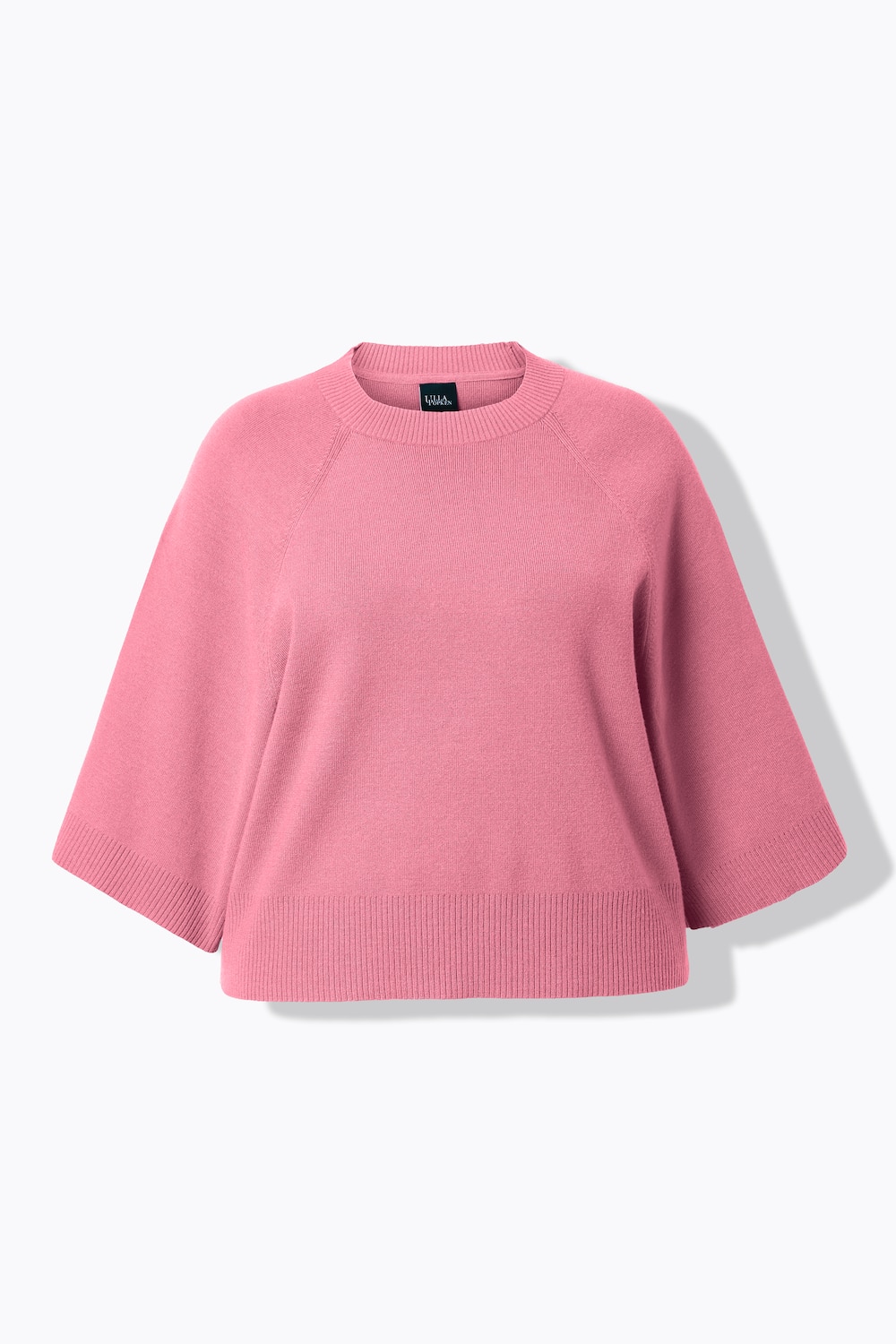 Stora storlekar Tröja, Dam, rosa, storlek: 58/60, Viskos/Polyester/Syntetfibrer, Ulla Popken