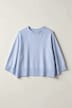Pullover, kurz, Rundhalsausschnitt, 3/4-Arm