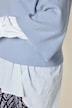 Pullover, kurz, Rundhalsausschnitt, 3/4-Arm