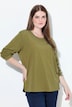Shirt, Relaxed, Rundhalsausschnitt, Langarm