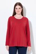 Shirt, Relaxed, Rundhalsausschnitt, Langarm