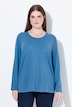 Shirt, Relaxed, Rundhalsausschnitt, Langarm