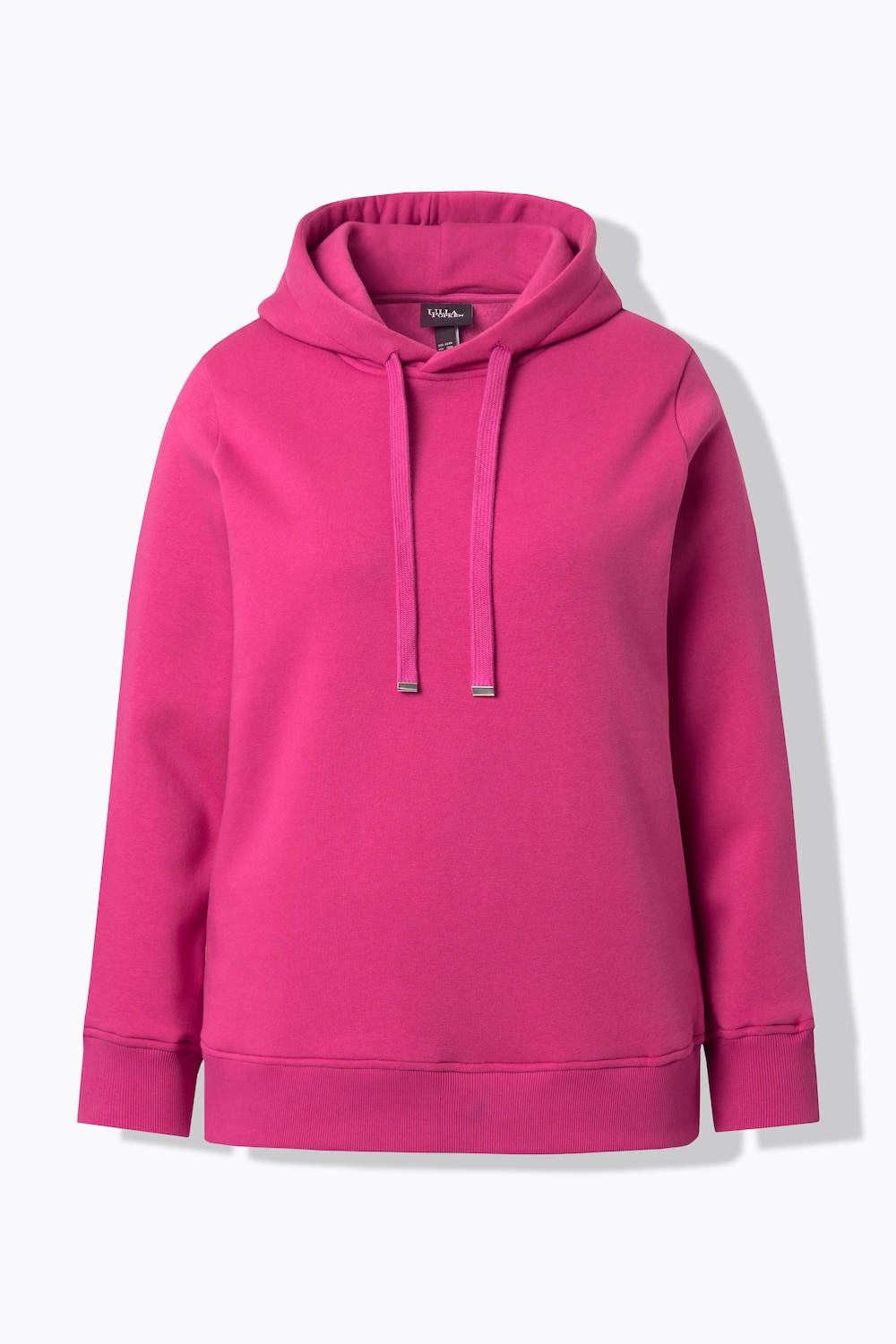 Stora storlekar Hoodie, Dam, rosa, storlek: 54/56, Bomull/Polyester, Ulla Popken