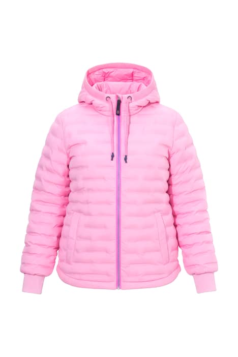 Prošívaná bunda s kapucí