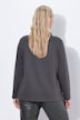 Sweatshirt, oversized, opstaande kraag, lange mouwen, modalmix