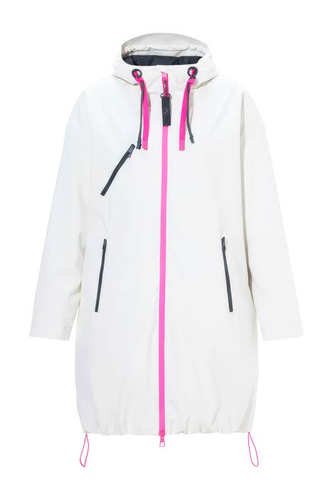 Celoroční funkční parka s kapucí