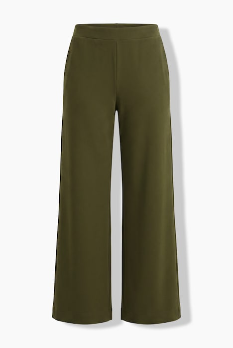 Pantalon droit et large à ceinture élastique, Punto di Roma