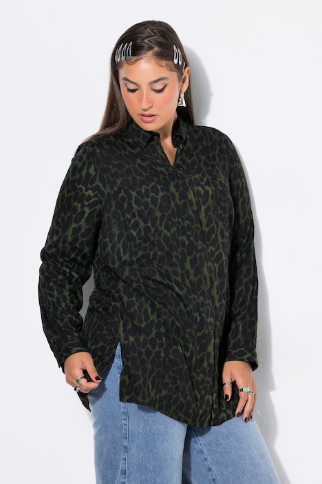 Hemdbluse, Boxy Shape, Leo