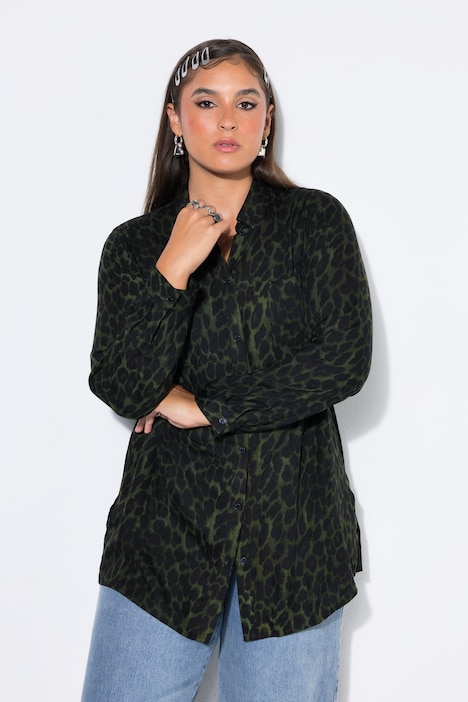 Hemdbluse, Boxy Shape, Leo
