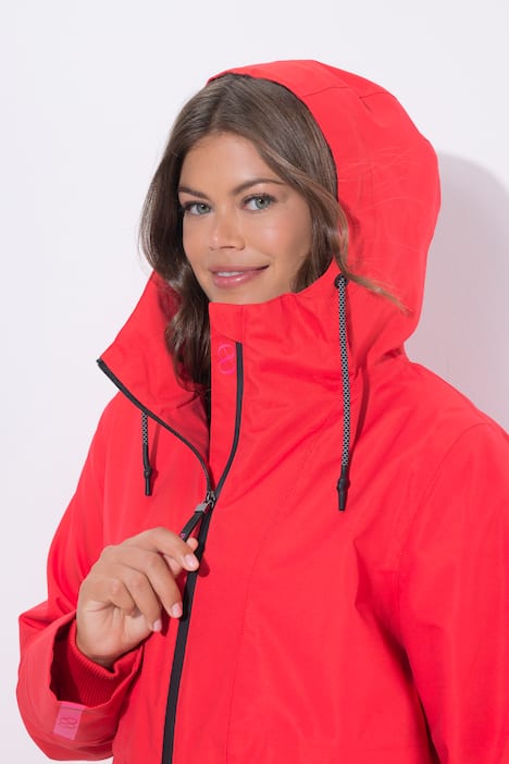 4 Jahreszeiten Funktionsmantel, Kapuze