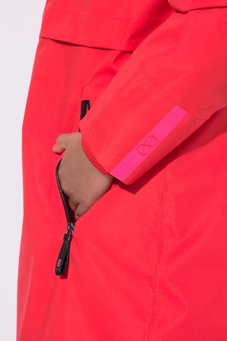 4 Jahreszeiten Funktionsmantel, Kapuze