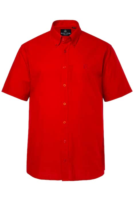 Košile, krátké rukávy, lněný vzhled