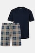 Men+ pyjama, kort model, geruite broek, tot 8XL