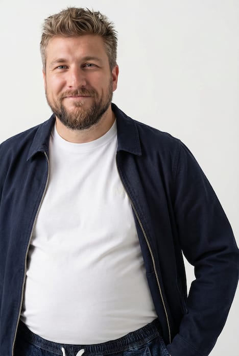 Men+ Jeansjacke, Denim, Zipper, 2 Taschen, bis 8 XL