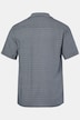 Men+ overhemd, korte mouwen, minimalistisch patroon, Cubaanse kraag, Cubaanse fit, tot 8XL