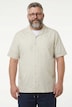 Men+ Hemd, Halbarm, Minimalmuster, Cubakragen, Cuba Fit, bis 8 XL